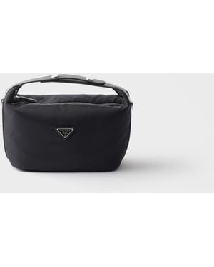 Prada Minibolso Chérie De Re-Nylon, Mujer - Blanco