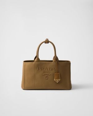 Prada Borsa Jardinière Large - Metallizzato