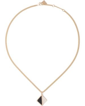 Prada Collar Eternal De Oro, Diamantes Y Ónice, Mujer, Talla - Blanco