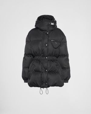 Prada Re-Nylon Down Jacket - Black