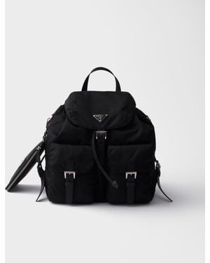 Prada Medium Re-Nylon Backpack - Black