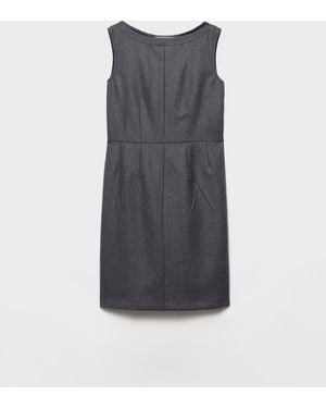 Prada Flannel Dress - Gray