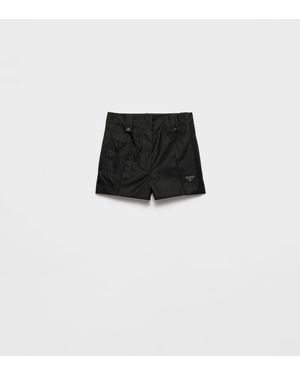 Prada Re-Nylon Shorts - Black
