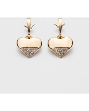 Prada Eternal Pendant Earrings - Natural