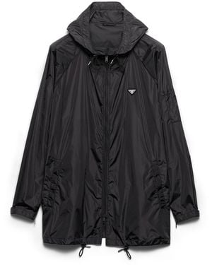 Prada Short Technical Fabric Jacket, Hombre, Talla - Negro