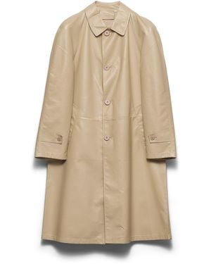 Prada Abrigo De Napa, Hombre, Talla - Neutro