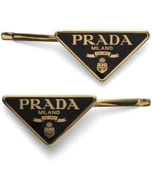 Prada Pasadores De Metal Para El Pelo, Mujer - Multicolor