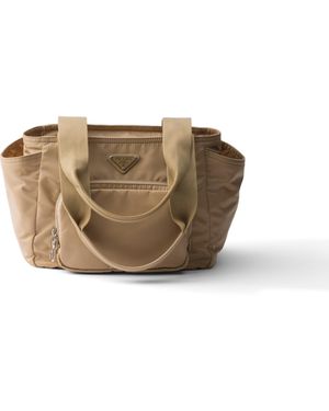 Prada Bolso Tote De Re-Nylon, Mujer - Multicolor