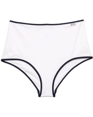 Prada Braguita De Punto Bikini, Mujer, Talla - Blanco
