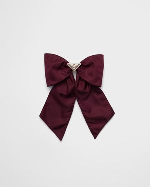 Prada Re-Nylon Hair Clip - Purple