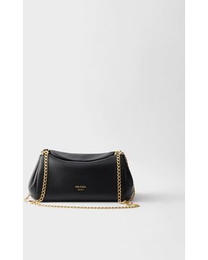 Prada Petit Sac Tumulte En Cuir Nappa - Noir