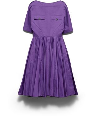 Prada Vestido Chino, Mujer, Talla - Morado