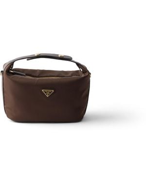 Prada Minibolso Chérie De Re-Nylon, Mujer - Blanco