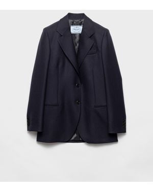 Prada Giacca Monopetto - Blu