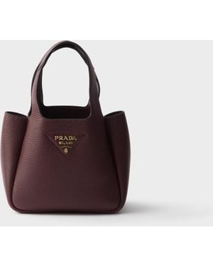 Prada Mini Borsa A Mano - Viola