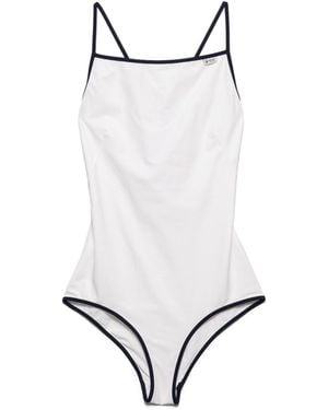 Prada Bañador De Punto, Mujer, Talla - Blanco