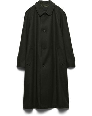 Prada Abrigo De Lana, Hombre, Talla - Negro