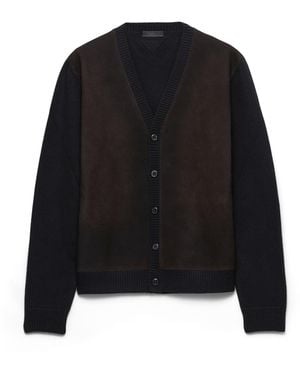 Prada Cárdigan De Lana, Hombre, Talla - Negro