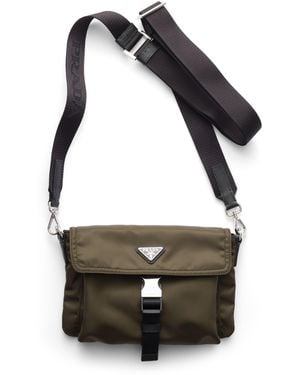 Prada Funda Para Smartphone De Re-Nylon, Hombre - Negro