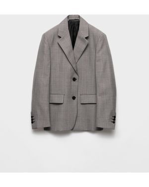 Prada Giacca Monopetto - Grigio