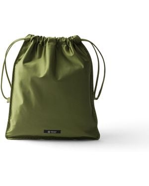 Prada Pouch Wish En Seda Duchesse, Mujer - Verde