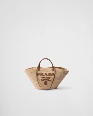 Prada Borsa Shopping Large - Bianco