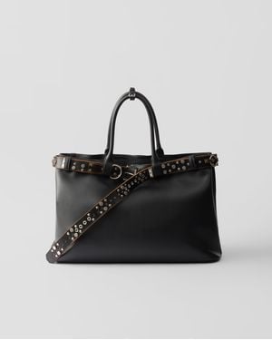 Prada Borsa Buckle - Nero