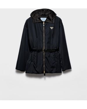 Prada Re-nylon Blouson Jacket - Black