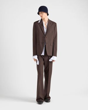 ボトムスその他 CELINE | DYLAN TUX PANTS IN WOOL AND MOHAIR 2P963363S.38NO dylan tux pants in wool and mohair - BLACK | CELINE