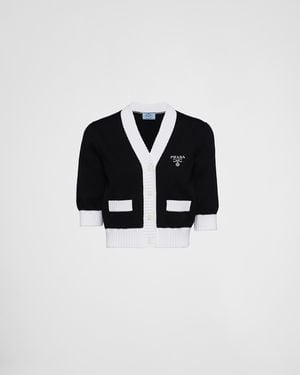 Prada Cardigan Crop - Nero