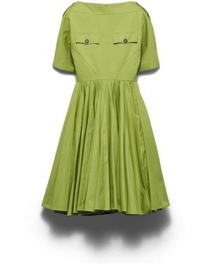 Prada Vestido Chino, Mujer, Talla - Verde