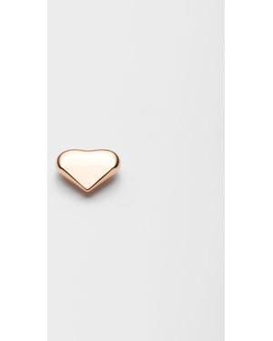 Prada Eternal Nano Heart Single Earring - White