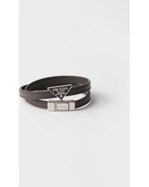 Prada Armband Aus Saffiano-Leder - Mehrfarbig