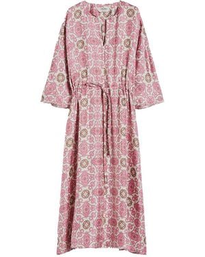 Max Mara Abito Fulvia Fantasia Floreale - Rosa