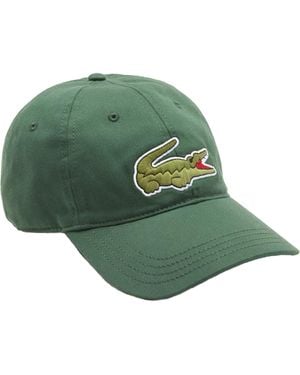 Lacoste Cappello Big Logo - Verde