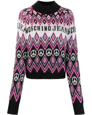 Moschino Maglia Donna Poliammide - Multicolore