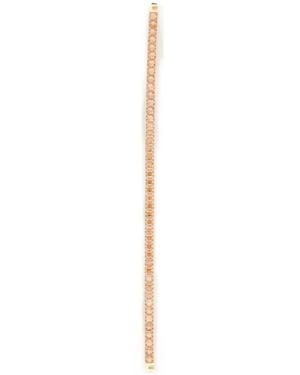 Elisabetta Franchi Orecchini Con Filo Di Strass - Bianco