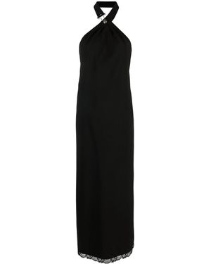 Moschino Abito Nero Scollo All'Americana