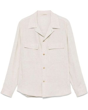 BRIGLIA Camicia John Lino - Bianco