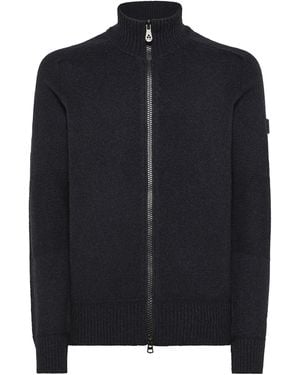 Peuterey Cardigan Badhams 02 Grafite - Nero