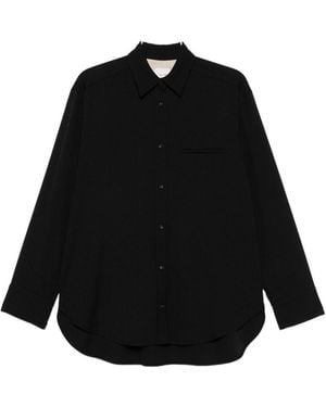 Alysi Camicia Abbottonata Nera - Nero