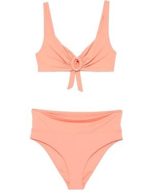 Fisico Bikini Con Anello - Rosa