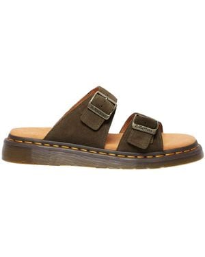 Dr. Martens Sandalo Joseph Doppia Fascia - Marrone