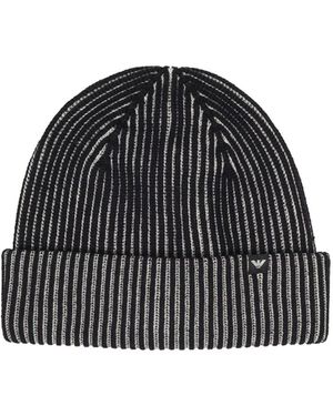 Emporio Armani Cappello Beanie - Nero