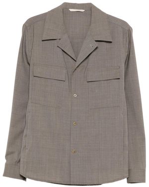 BRIGLIA Giacca Camicia - Grigio