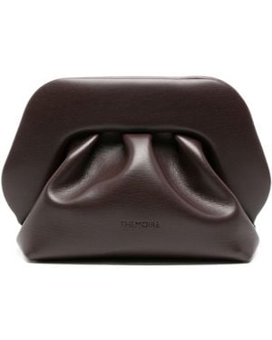 THEMOIRÈ Pochette Bios Small Con Pieghe Cioccolato - Nero