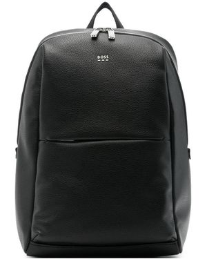BOSS Zaino Con Tasca Frontale - Nero