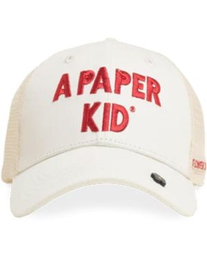A PAPER KID Cappello - Bianco
