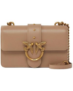 Pinko Borsa A Tracolla Piccola Love Bag - Marrone