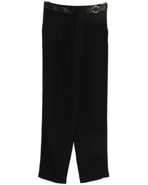 BABYLON EUREKA Pantaloni Con Anello Neri - Nero